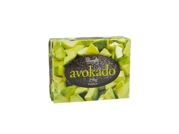 Fryst avokado