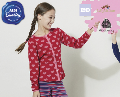 GIRLS MERINO CARDIGAN