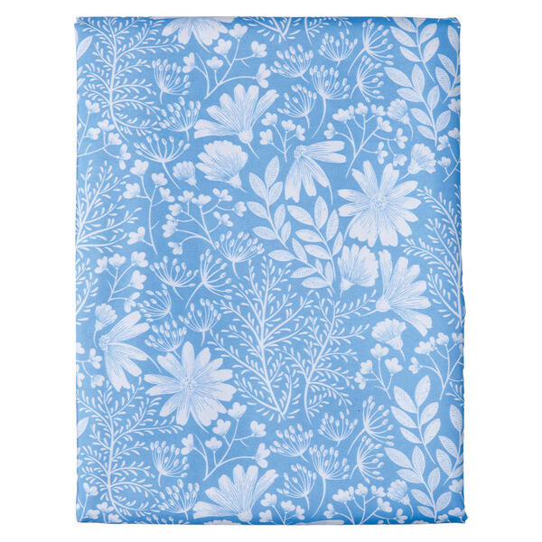 KIRKTON HOUSE Blue Floral Indoor Outdoor Tablecloth - 60" X 84"