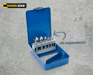 WORKZONE Spezialbohrer-Set, sortiert