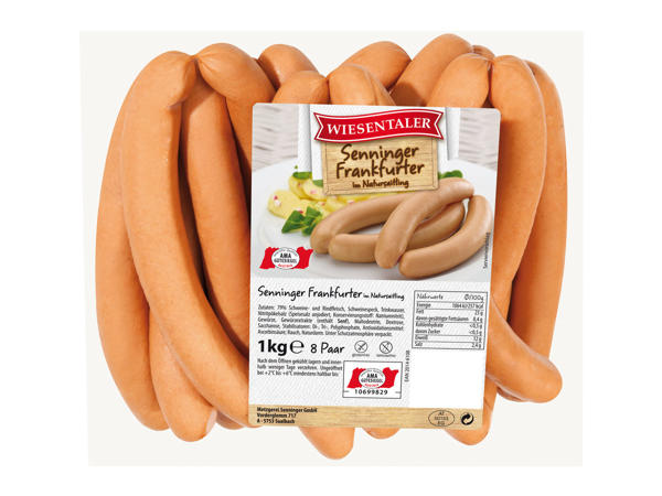 WIESENTALER Frankfurter nach Landmetzgerart