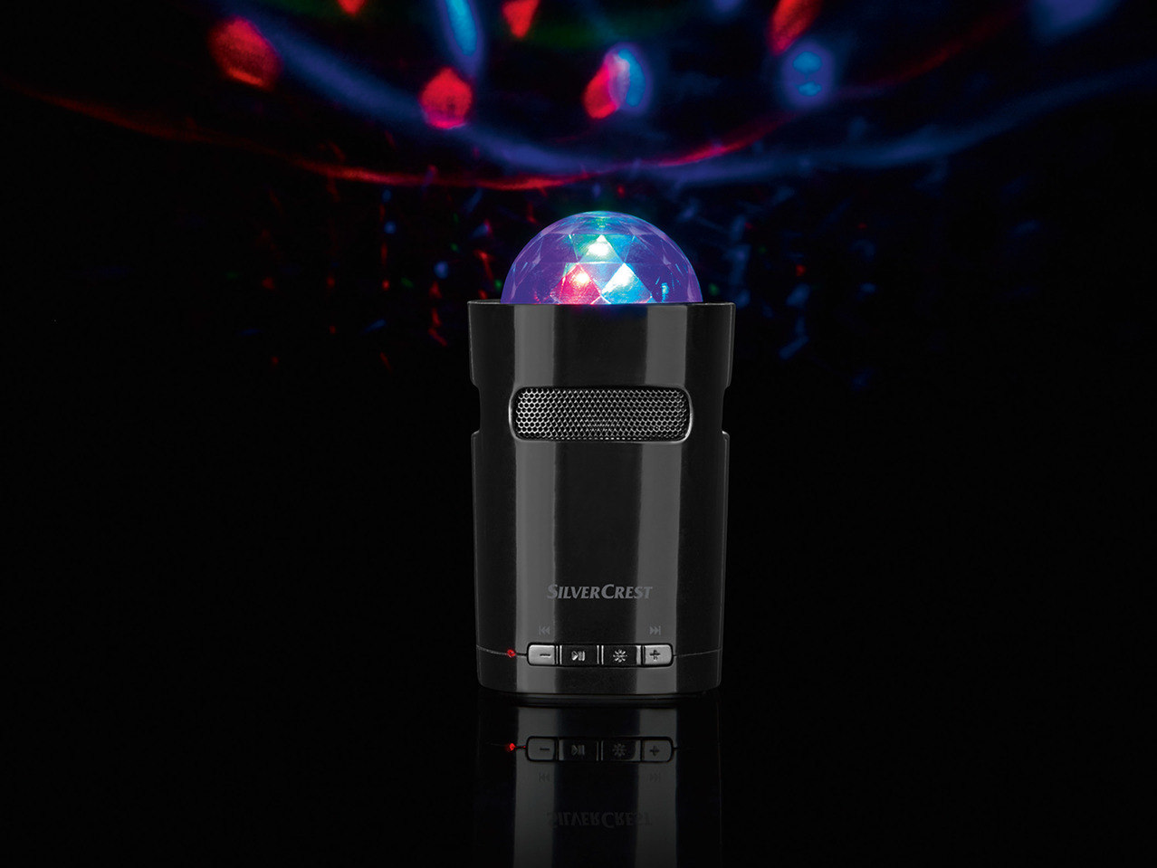 Silvercrest Bluetooth(R) Speaker with Disco Ball1