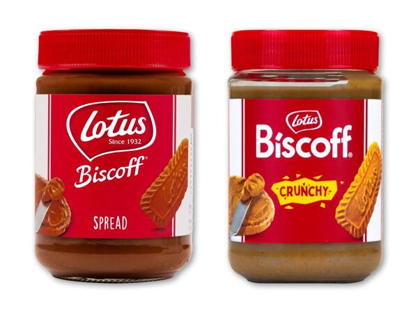 LOTUS Crunchy eller Biscoff Spread