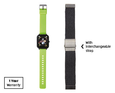 Smart Watch with Interchangeable Strap