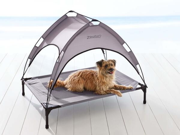 Dog Bed with Sun Shade