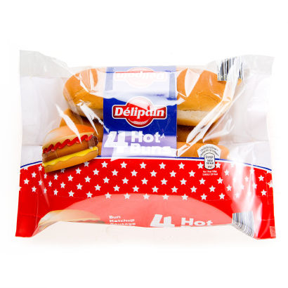 Pains à hot-dog, 4 pcs
