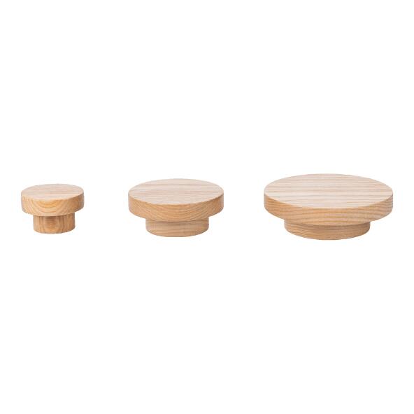 HOME CREATION LIVING(R) 				Magnetische Holzhaken, 3 St.