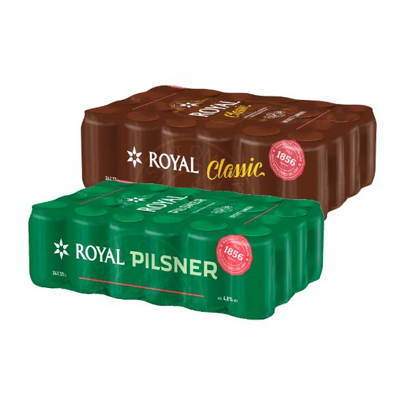 ROYAL 	 				Pilsner eller Classic