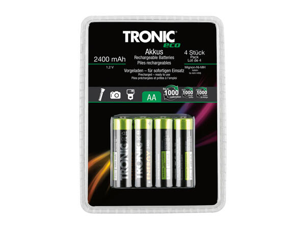 Tronic Rechargeable Batteries