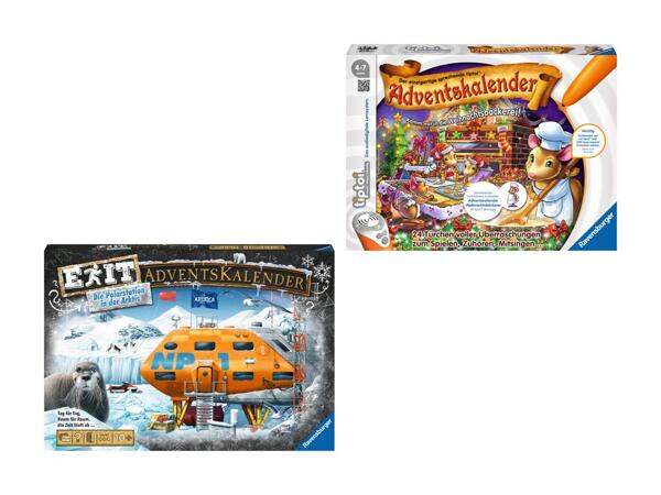 Calendrier de l'Avent Exit/​TipToi Ravensburger (action valable uniquement en Suisse alémanique)