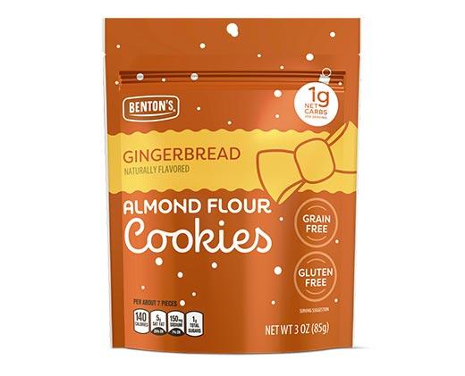 Benton's 
 Holiday Keto Cookies Gingerbread or Chocolate Peppermint