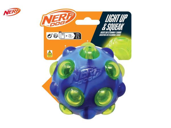 Nerf Dog LED Bubble Toys - Squeak Bubble Ball