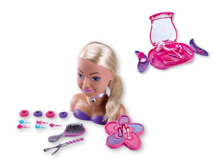 SIMBA(R) Doll's Styling Head or Make-up Case