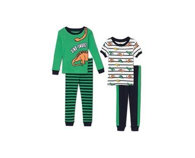 Lily & Dan Children's 4-Piece Pajama Set