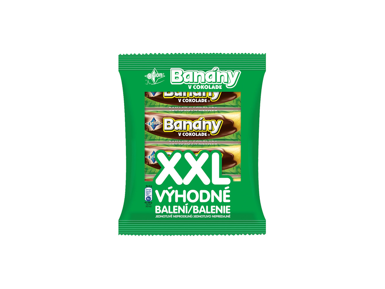 Banány v čokoládě