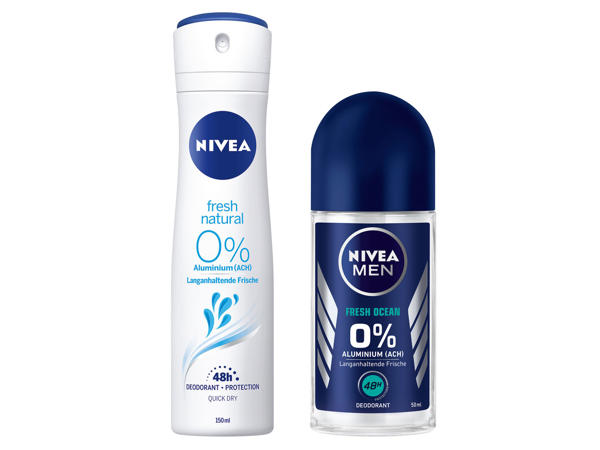 NIVEA Deo Roll-On oder Deo Spray
