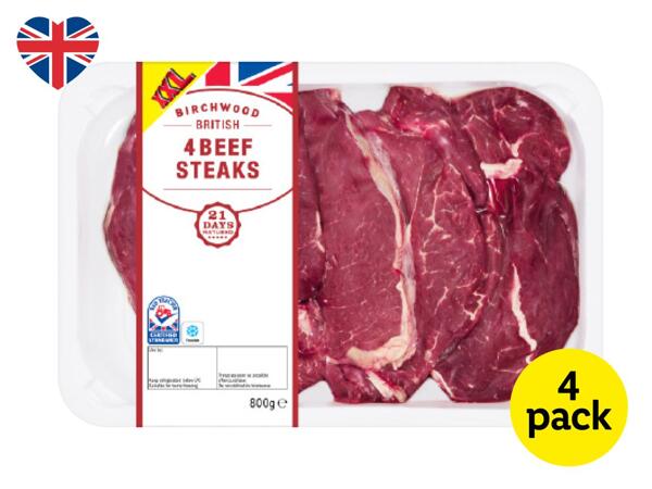 21 Day British Beef Steaks