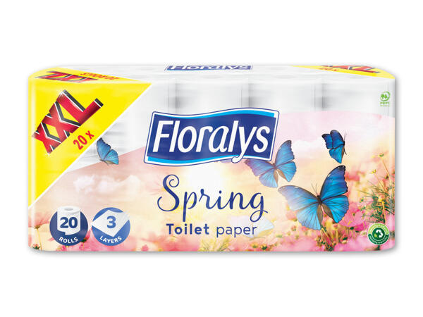 Toiletpapir 3-lags