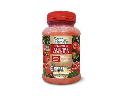 Sweet Harvest Chunky Applesauce Strawberry or Peach