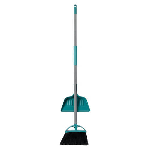 Broom & Dustpan, Blue
