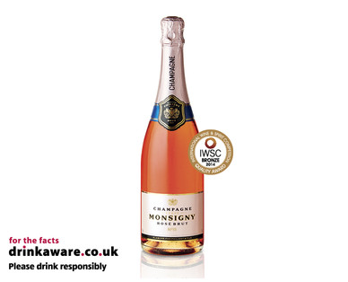 Veuve Monsigny Rosé Champagne