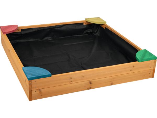 Sandpit with Corner Seats
