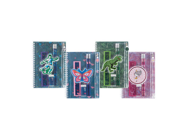 Skrivmaterial, set