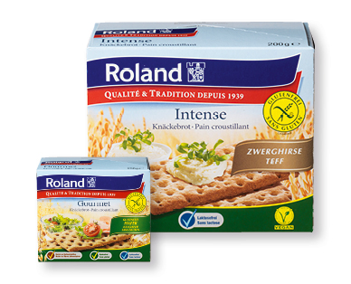 Pain croustillant sans gluten ROLAND