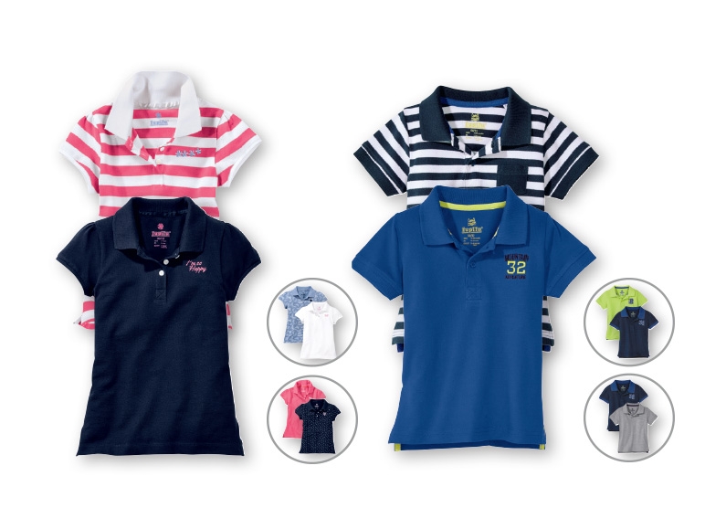 LUPILU(R) Girls' or Boys' Polo Shirts