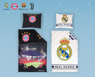 REAL MADRID/BAYERN MÜNCHEN/FC BARCELONA/JUVENTUS TURIN Bettwäsche