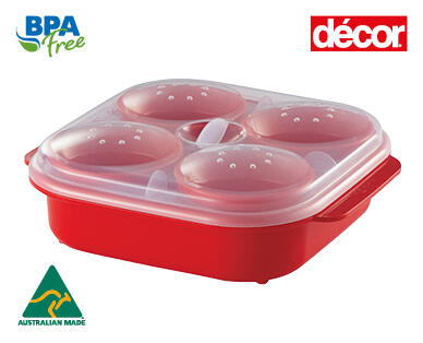 Décor Microwave Cookware – Egg Poacher or Bacon Cooker