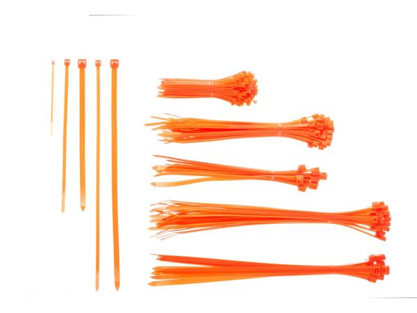 Cable tie set, 250 pieces