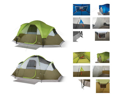 Adventuridge 14' x 10' 8-Person 2-Room Tent