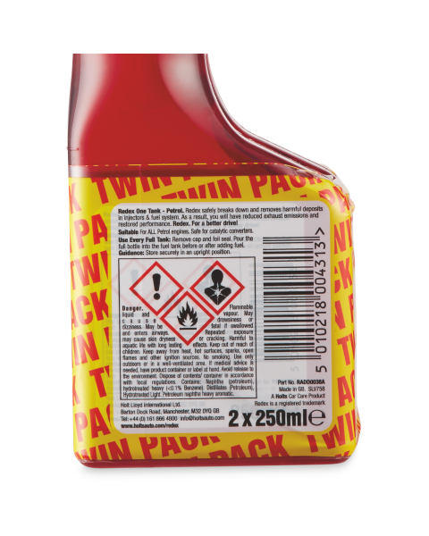 Redex Petrol Fuel Additive Twin Pack