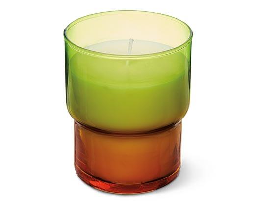 Huntington Home Two Tone Glass Candle
