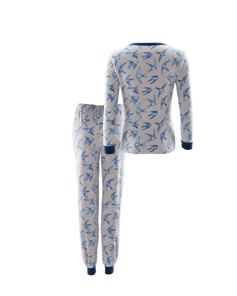 Avenue Bird Ladies Fleece Pyjamas