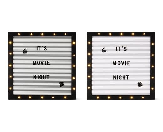 Huntington Home 
 LED Letter Board