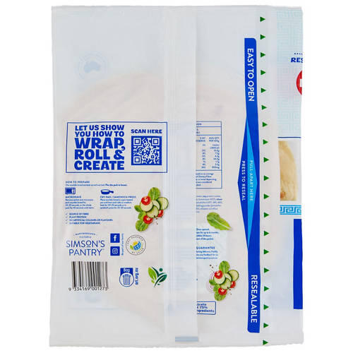 High Protein Souvlaki Wraps 5 Pack