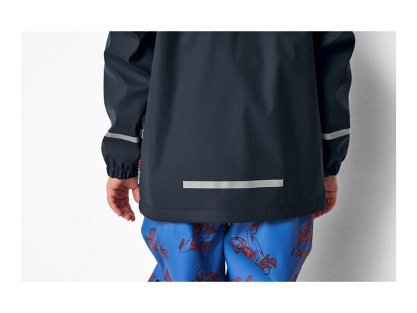 Kids' Navy Rain Jacket