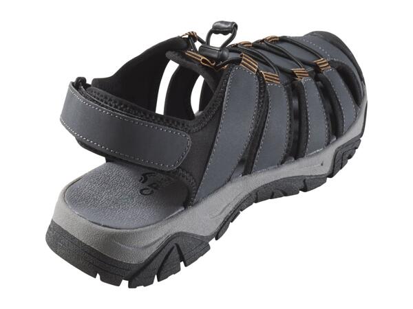 Crivit Men's Grey Walking Sandals