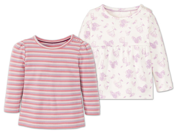 LUPILU(R)PURE COLLECTION Baby Langarmshirt, Mädchen