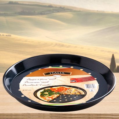 Pizzabackplatte