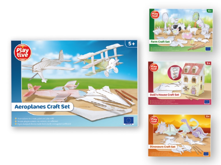 PLAYTIVE Paper Craft Set
