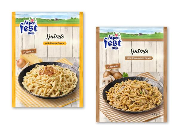 ALPENFEST Spätzle