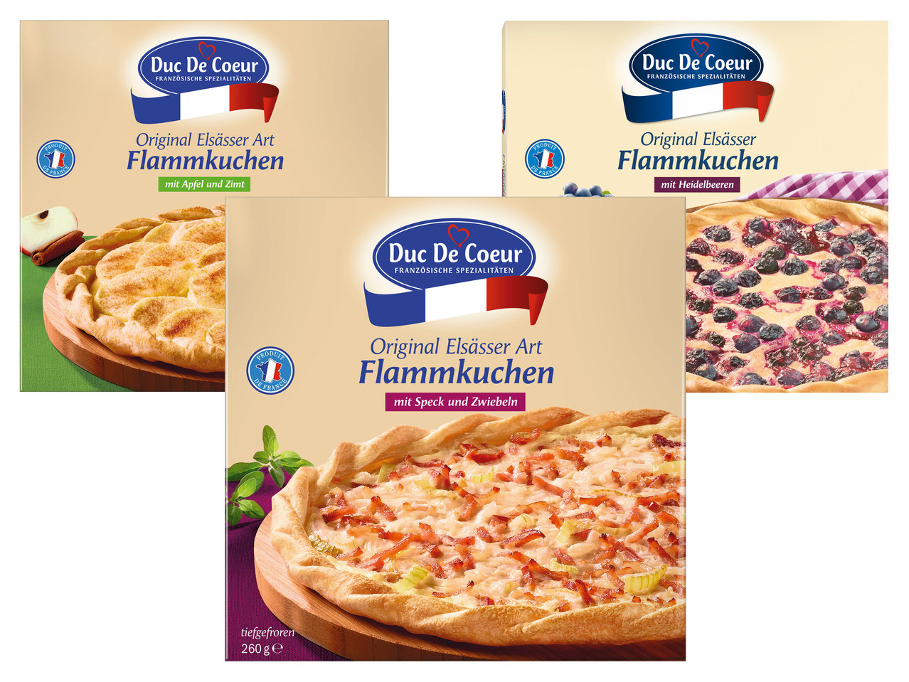 DUC DE COEUR Flammkuchen