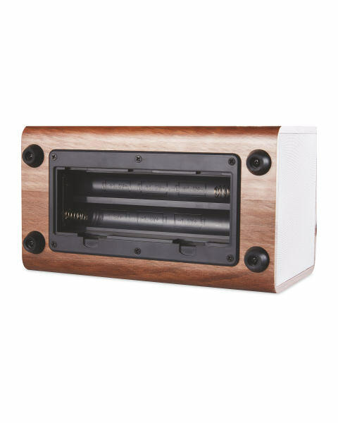 Brown Wooden DAB & FM Radio