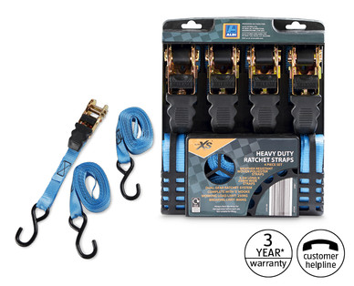 Heavy Duty Ratchet Strap Set
