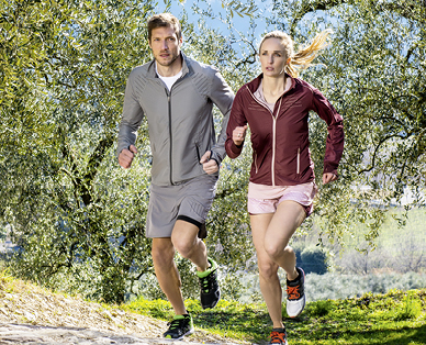 Felpa da running da donna/uomo INOC