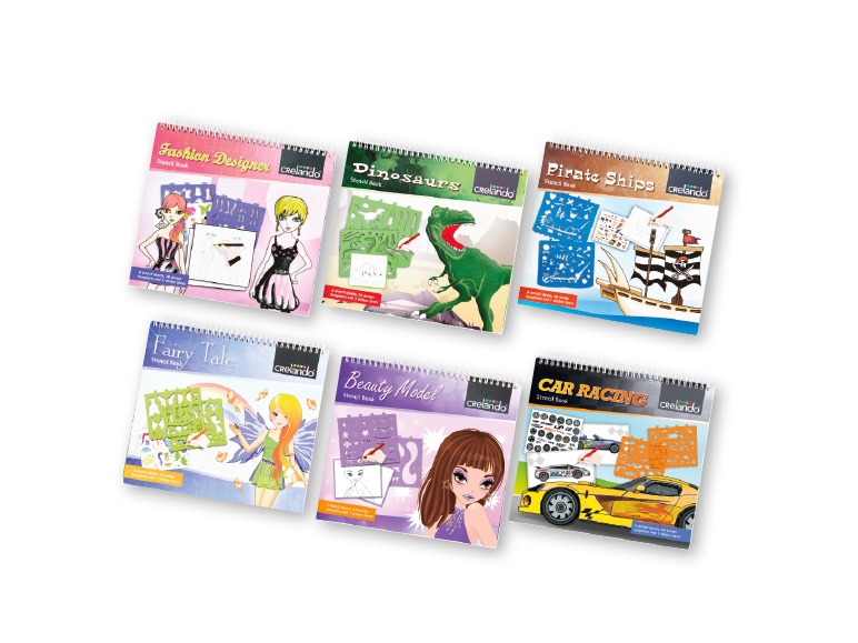 Crelando Stencil Books