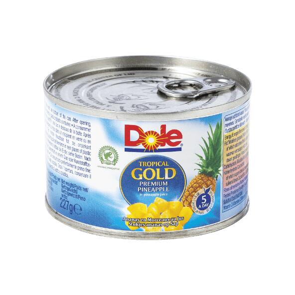 DOLE(R) 				Morceaux d'ananas, pack de 3